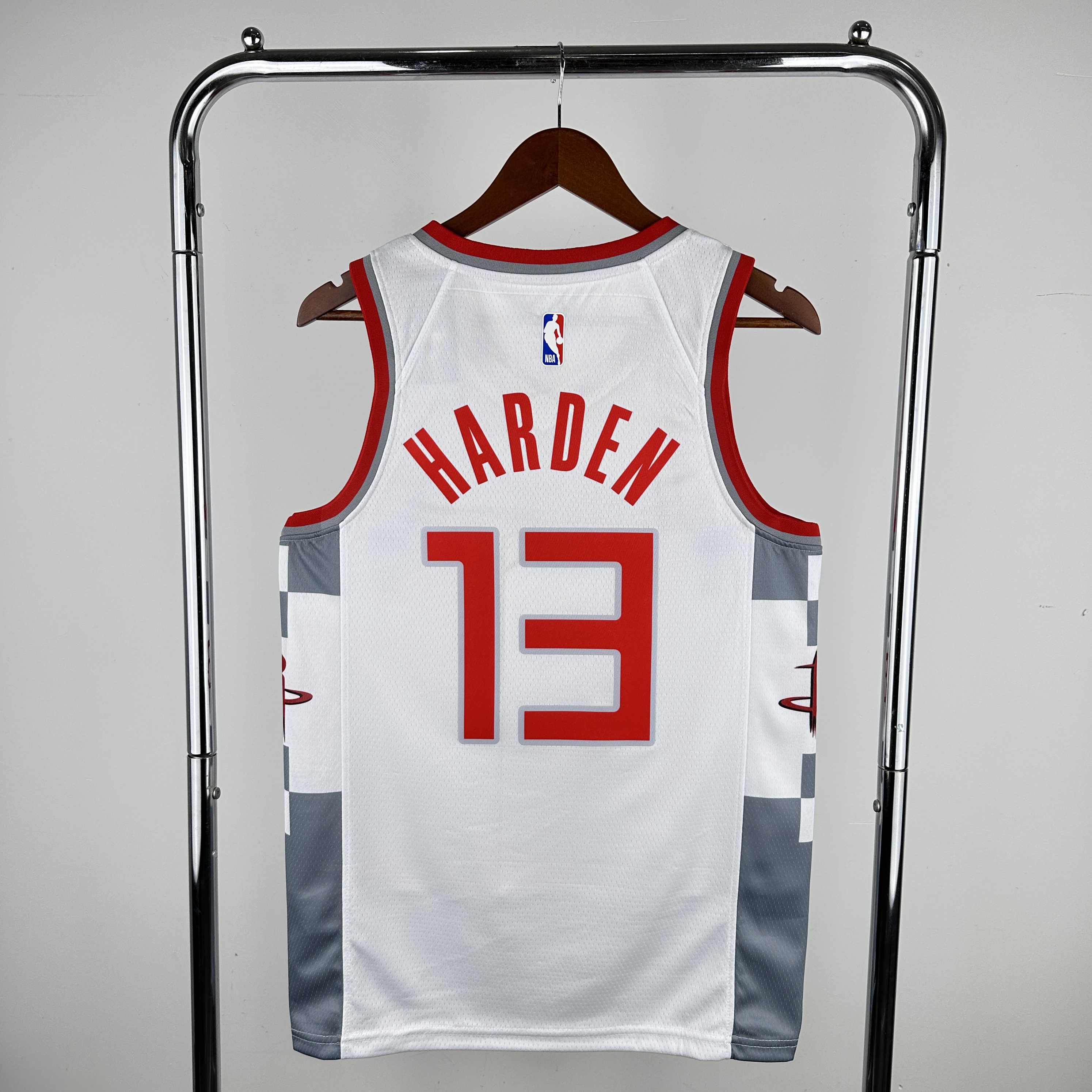 Men Houston Rockets #13 Harden White City Edition Nike 2024 NBA Jersey